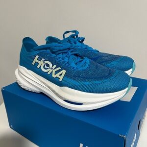 Hoka One One Mach X 2 1155119-SYWR Blue Running Sneaker Men's Size 8.5D